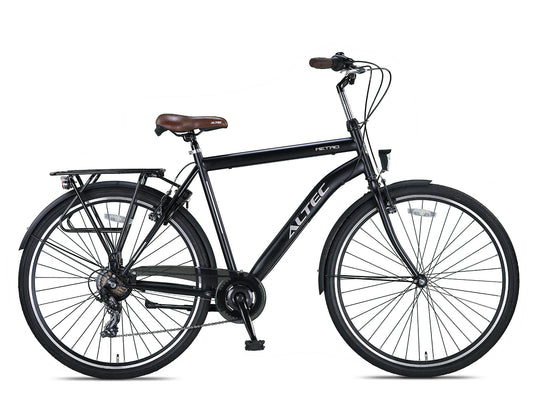 Altec Metro Herenfiets 28 inch N7 50/56 cm - Mat  Zwart