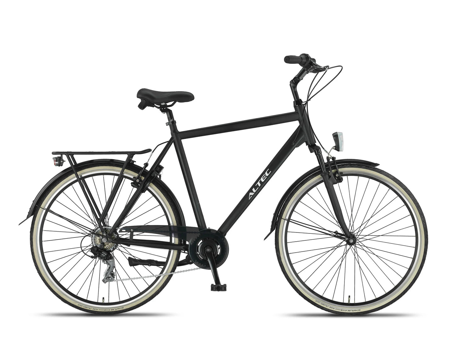 Altec Verona 28inch Herenfiets 50/52cm 7s Mat Zwart