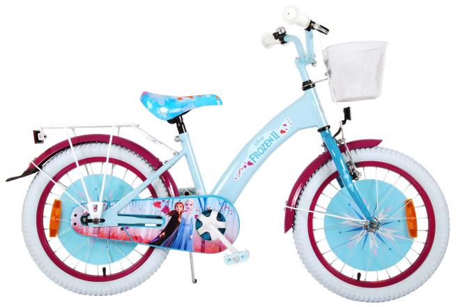 Disney Frozen 2 Kinderfiets - Meisjes - 18 inch - Blauw/Paars