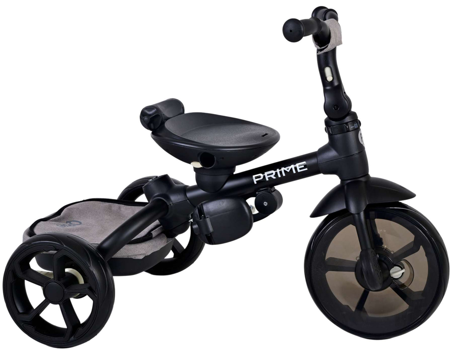 Qplay Driewieler Prime 4 in 1 - Jongens en Meisjes - Grijs