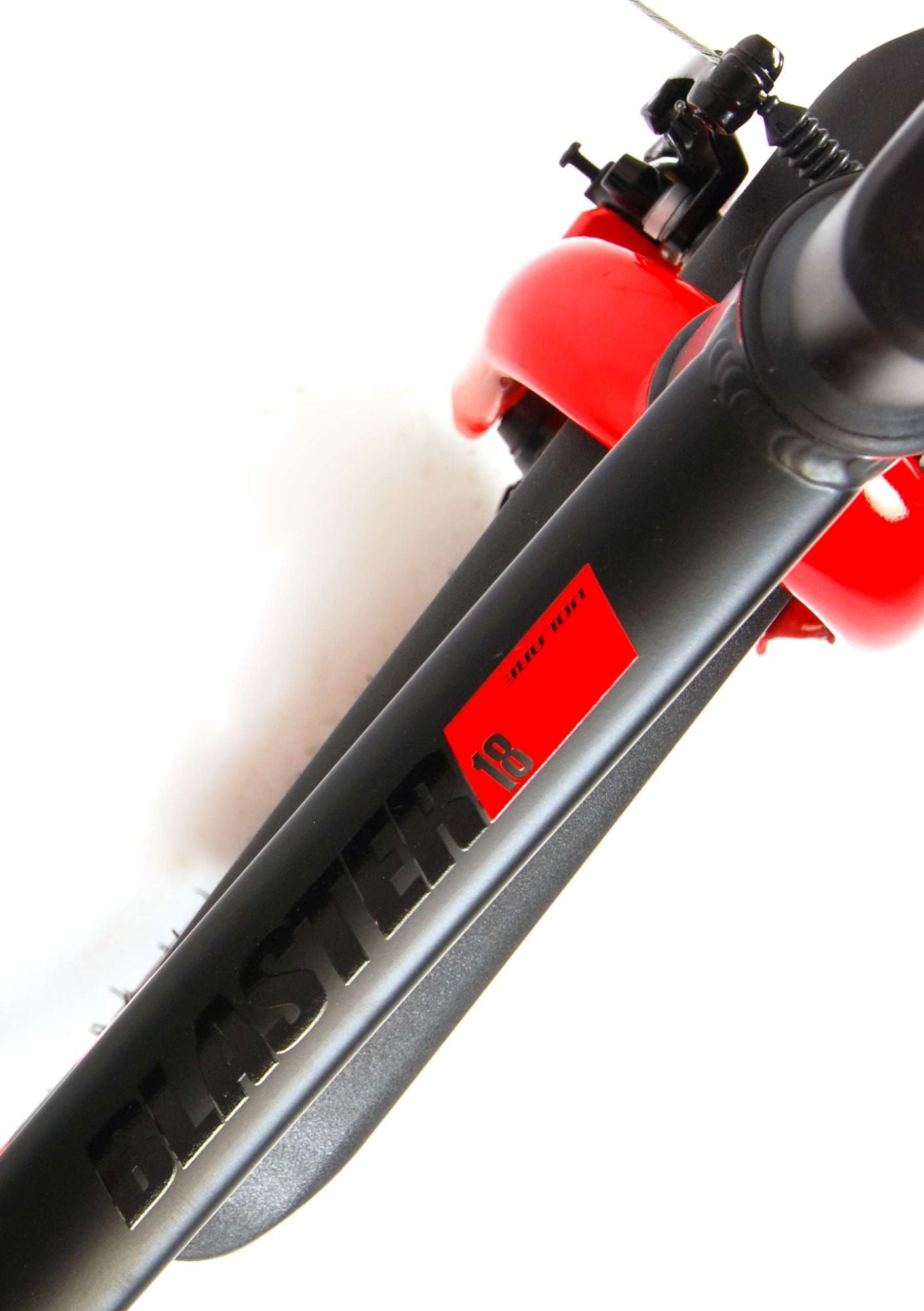 Volare Blaster Kinderfiets - Jongens - 18 inch - Zwart Rood - Prime Collection