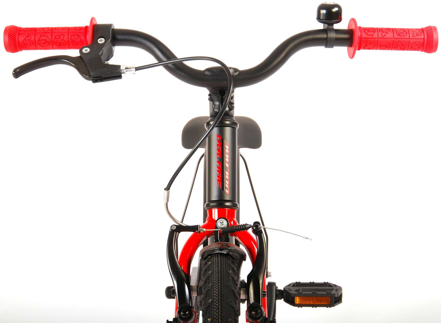 Volare Blaster Kinderfiets - Jongens - 18 inch - Zwart Rood - Prime Collection