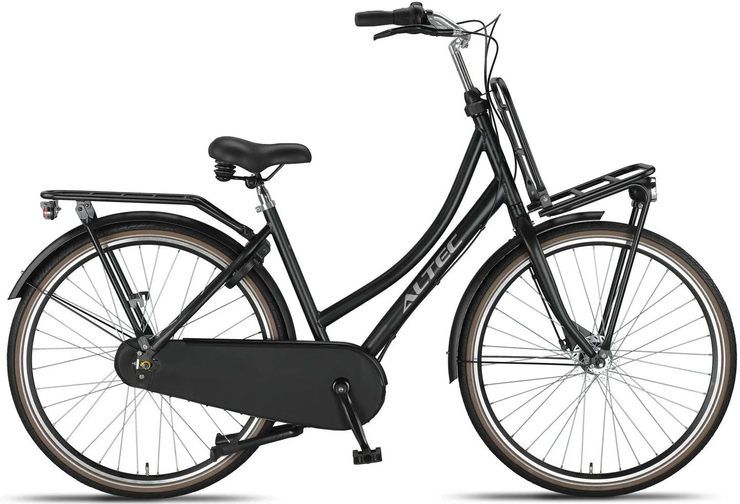 Altec Image Transportfiets 28inch N-7 Dames 50/57cm Mat Zwart