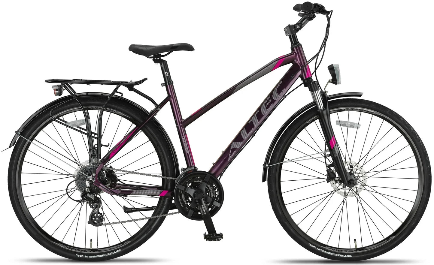 Altec Legarda (CT) LSM 28 inch Damesfiets V-Brakes 24 Versn. Purple/Pink *** VASTE LAGE PRIJS ***