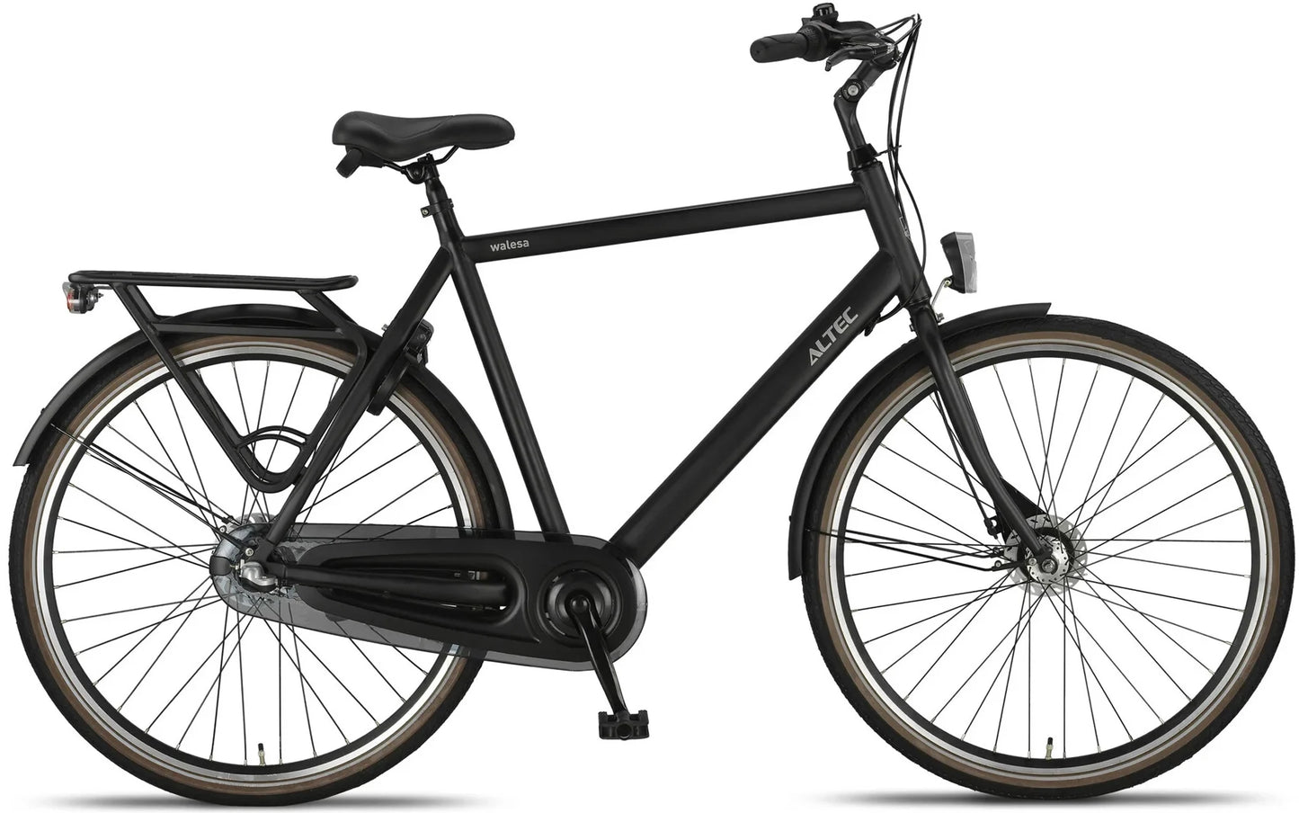 Altec Walesa 28 inch Herenfiets N-3 61cm Mat Zwart