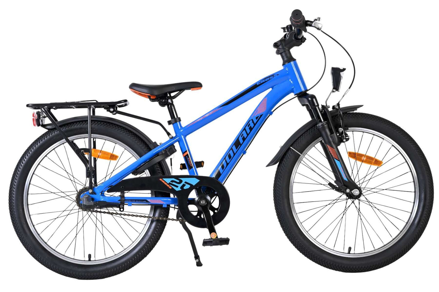 Volare Cross Kinderfiets - Jongens - 20 inch - Blauw - 3 versnellingen