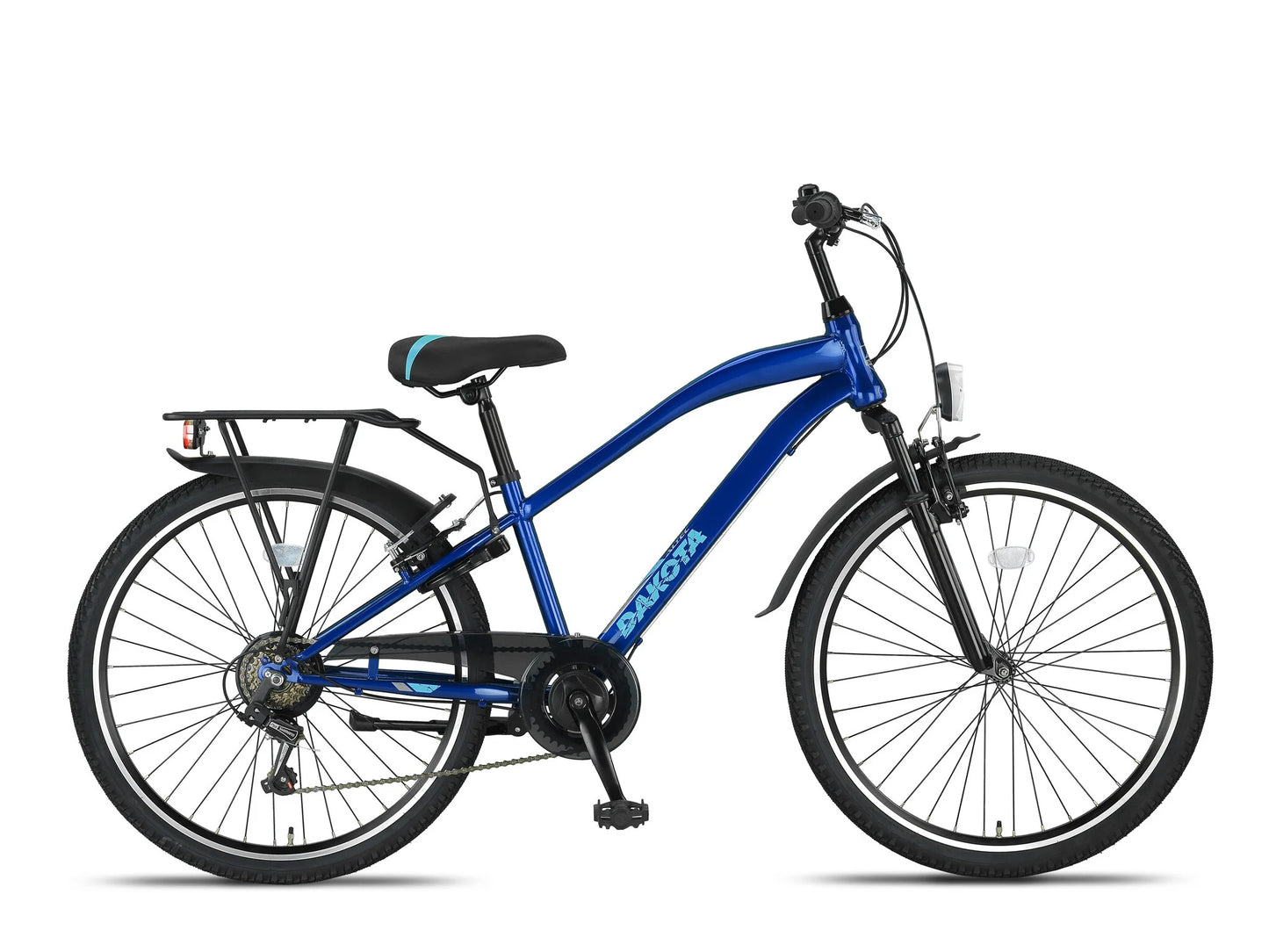Altec Dakota 26 inch jongensfiets MTB Navy Blue met 7 versnellingen