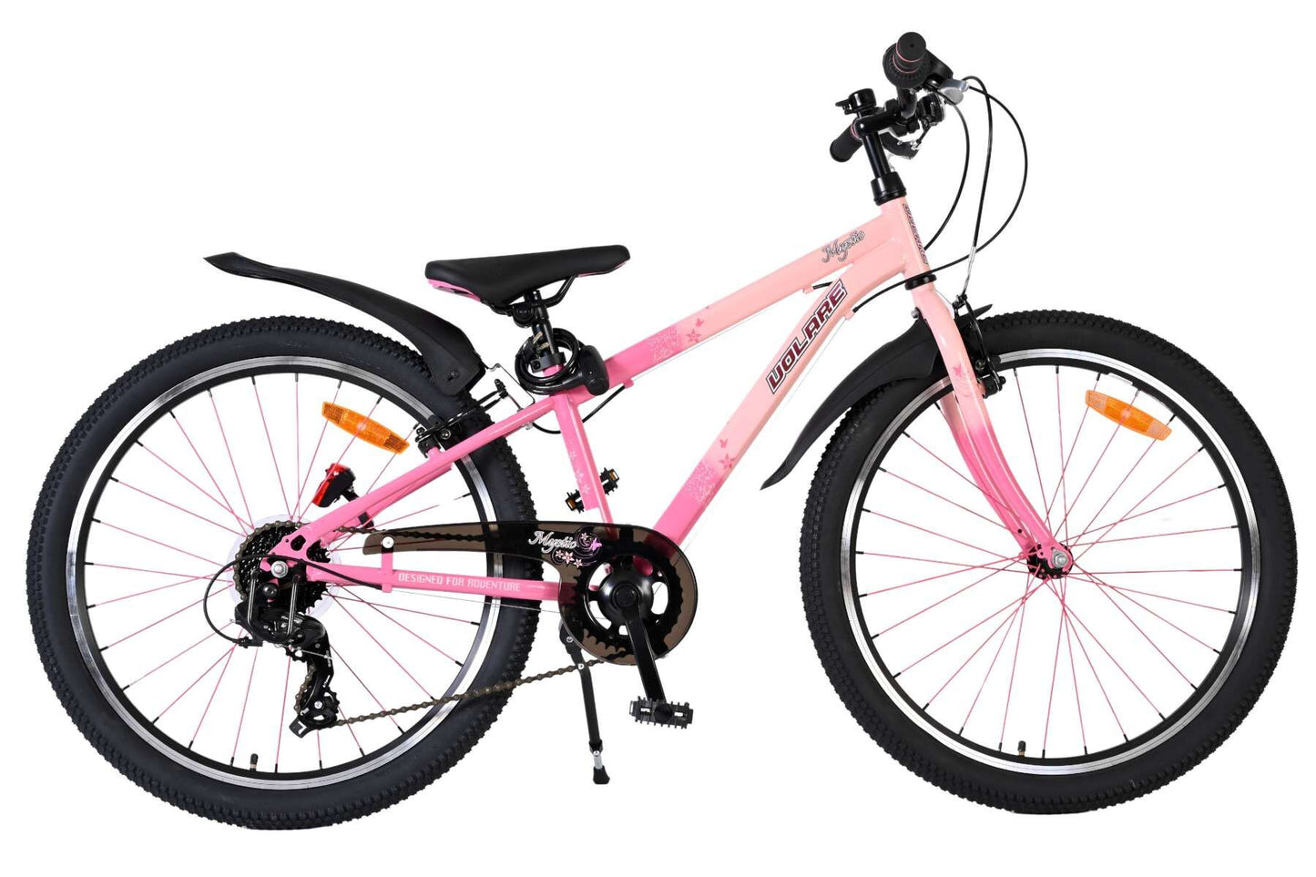 Volare Mystic Kinderfiets - 24 inch - Roze - 7 speed