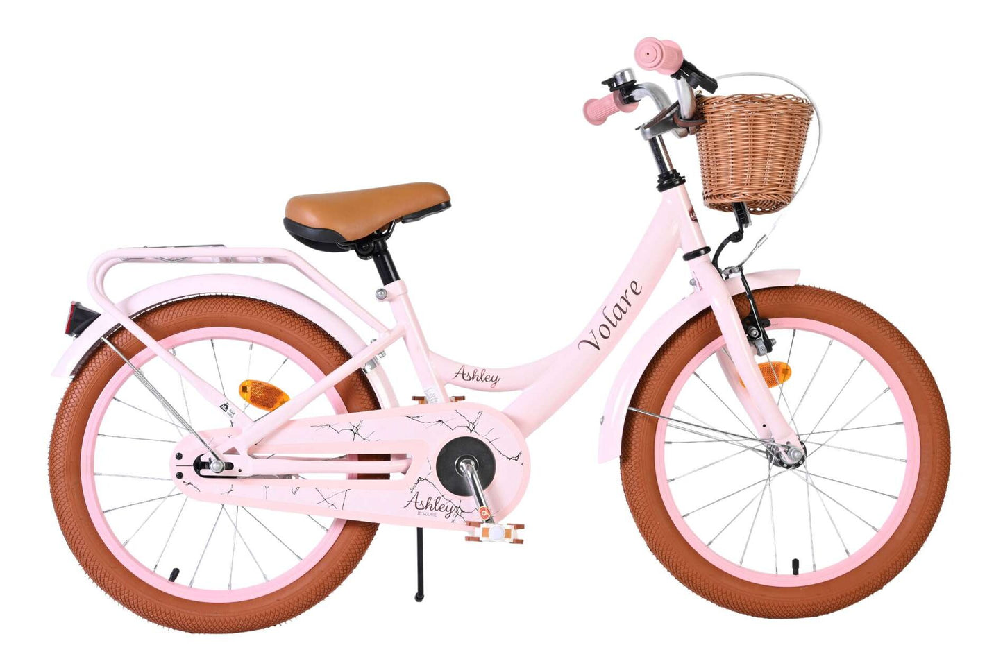 Volare Ashley Kinderfiets - Meisjes - 18 inch - Roze