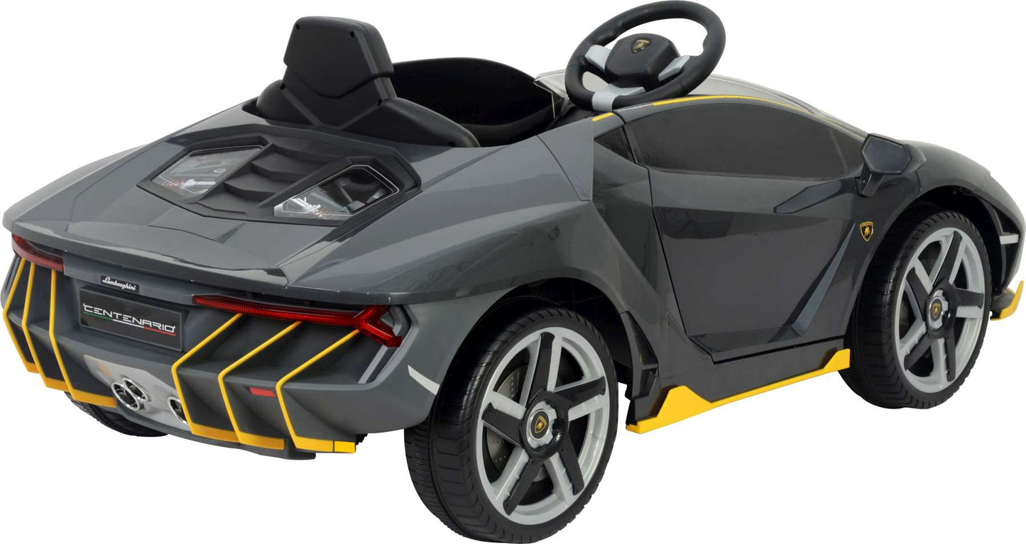 Lamborghini Centenario - Grijs - Elektrische Auto -  met Afstandsbediening - 12 Volt