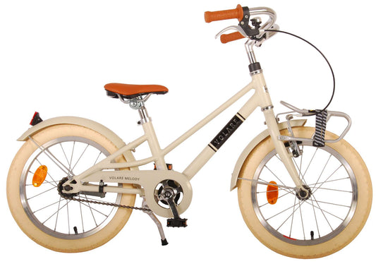 Volare Melody Kinderfiets - Meisjes - 16 inch - Zand - Prime Collection