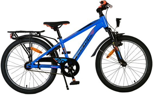 Volare Cross Kinderfiets - Jongens - 20 inch - Blauw (rijklaar)