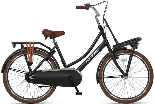 Altec Dutch Transportfiets 24 inch 3v Mat Zwart