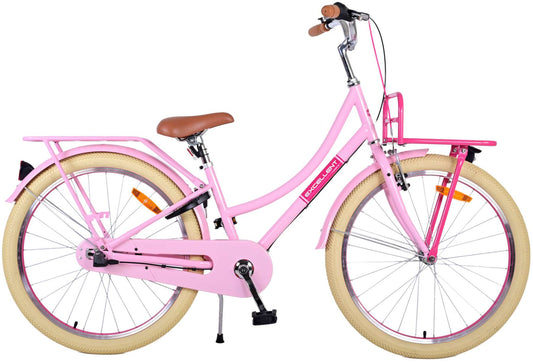 Volare Excellent Kinderfiets - Meisjes - 26 inch - Roze - 3 Versnellingen(100% rijklaar)