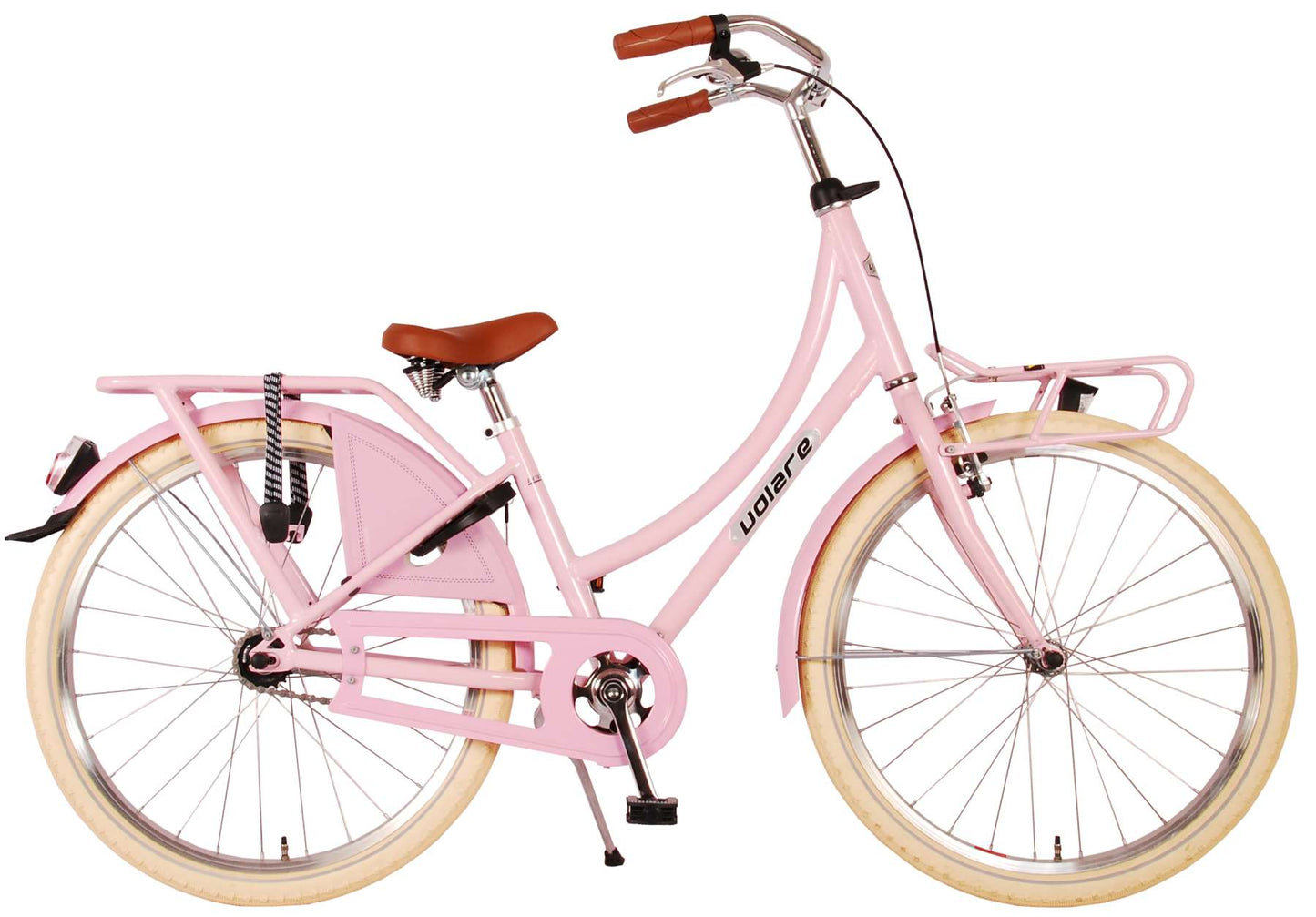 Volare Classic Oma Kinderfiets - Meisjes - 24 inch - Roze