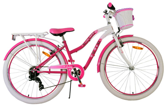 Volare Lovely Kinderfiets - Meisjes - 26 inch - Roze - 7 speed (rijklaar)