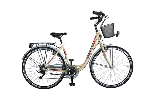 Damesfiets Central Park 28 inch met 6 versnellingen 100% rijklaar