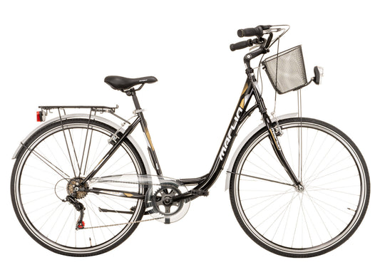 Damesfiets Central Park 28 inch met 6 versnellingen 100% rijklaar