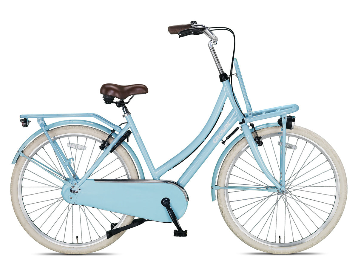 Crown Paris Transportfiets 28 inch 53cm Sky Blue