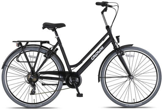 Crown New York Damesfiets 28 inch 53cm 7v (rijklaar)