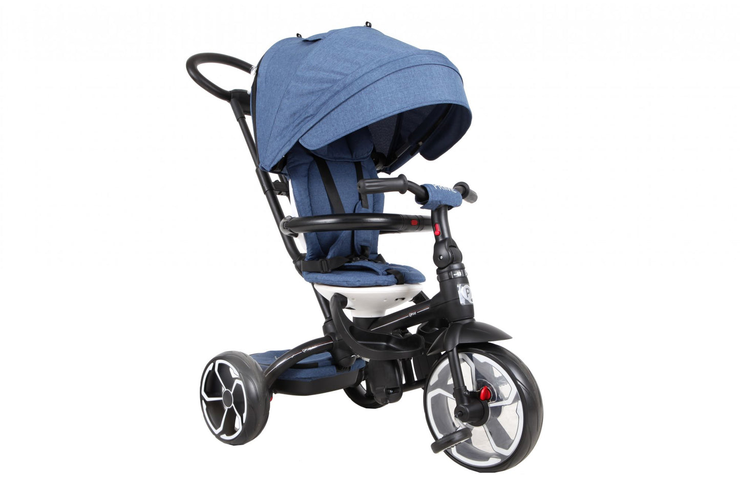 Qplay Driewieler Prime 4 in 1 - Jongens en Meisjes - Blauw