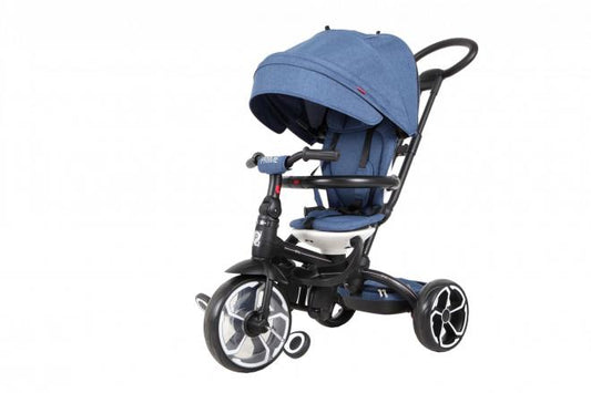 Qplay Driewieler Prime 4 in 1 - Jongens en Meisjes - Blauw