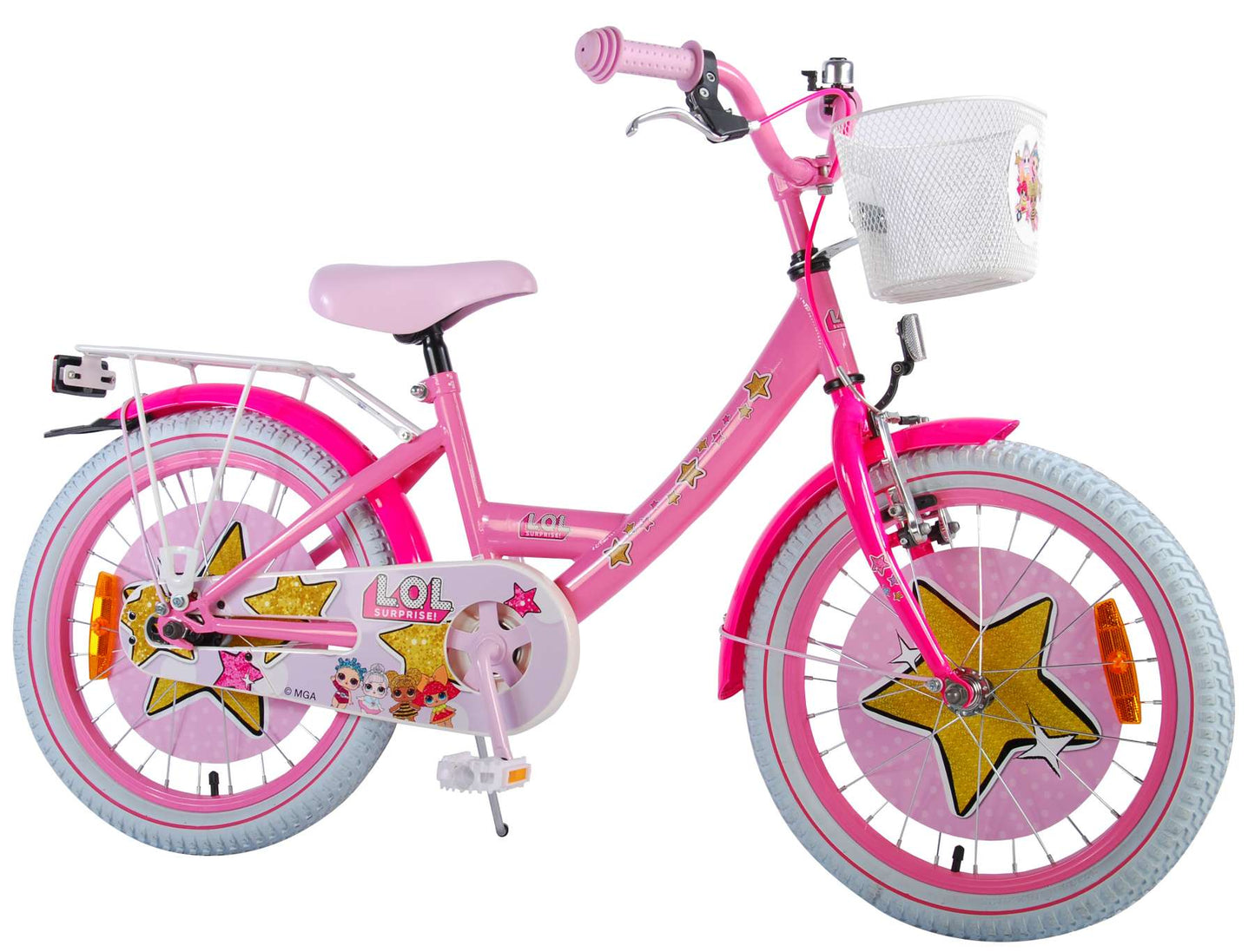 LOL Surprise Kinderfiets - Meisjes - 18 inch - Roze