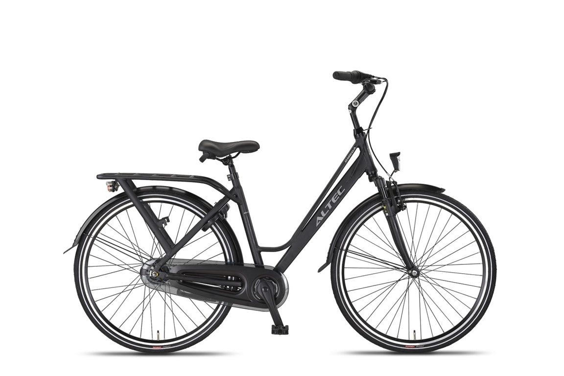 Altec Omega 28 inch Damesfiets 50cm N-7 Mat Zwart *** IN PRIJS VERLAAGD VASTE LAGE PRIJS *