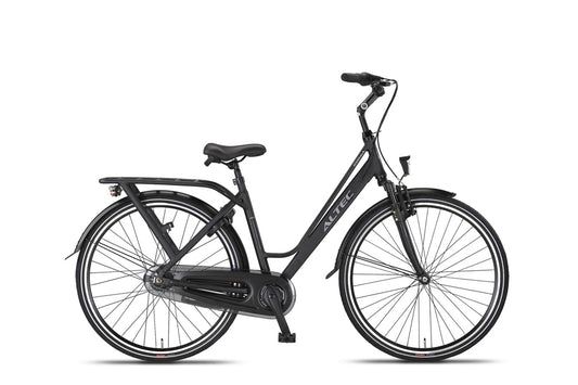 Altec Omega 28 inch Damesfiets 50cm N-7 Mat Zwart *** IN PRIJS VERLAAGD VASTE LAGE PRIJS *