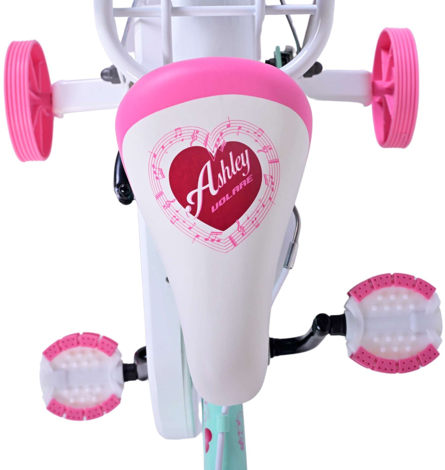 Volare Ashley Kinderfiets - Meisjes - 12 inch - Groen - Twee handremmen