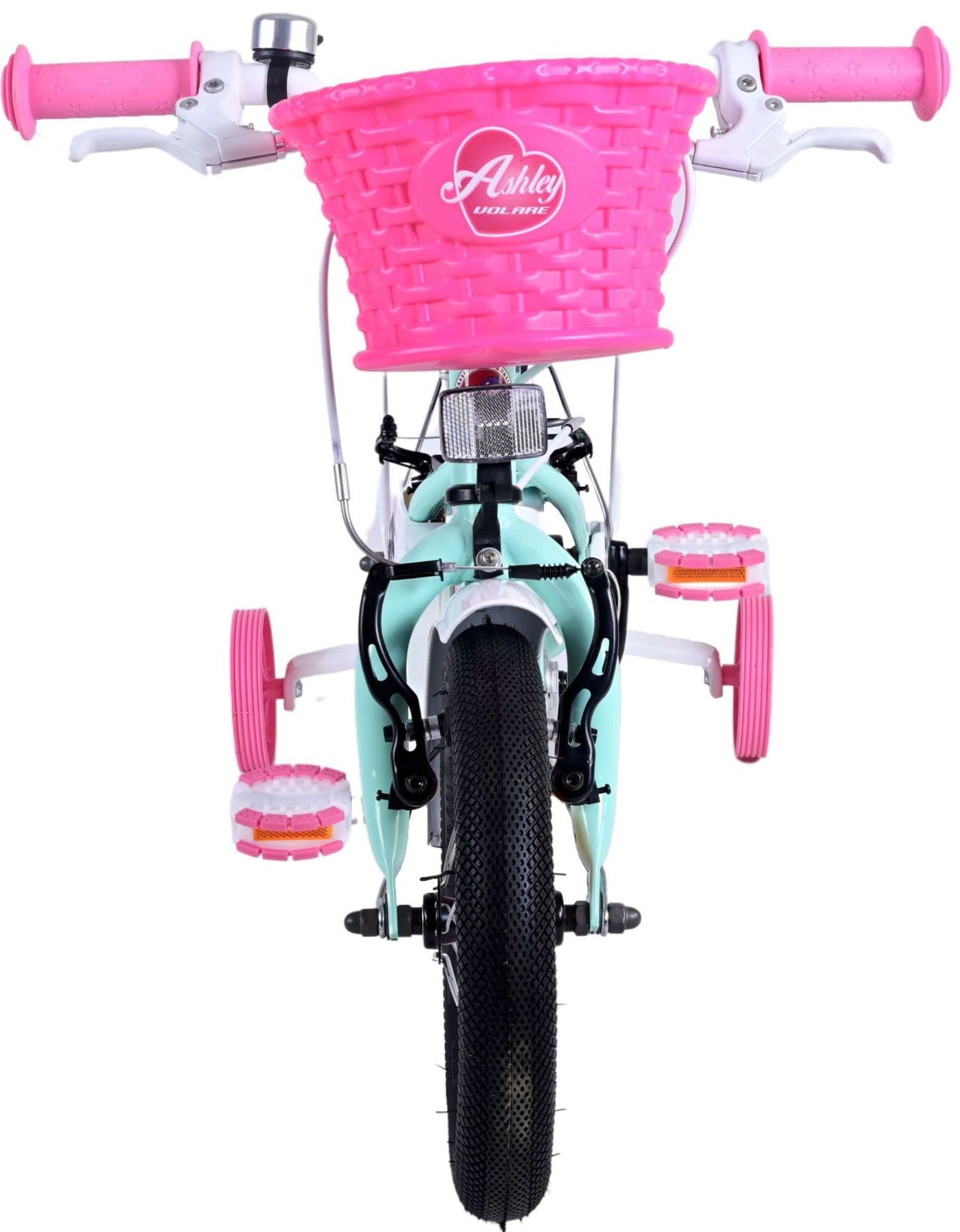 Volare Ashley Kinderfiets - Meisjes - 12 inch - Groen - Twee handremmen