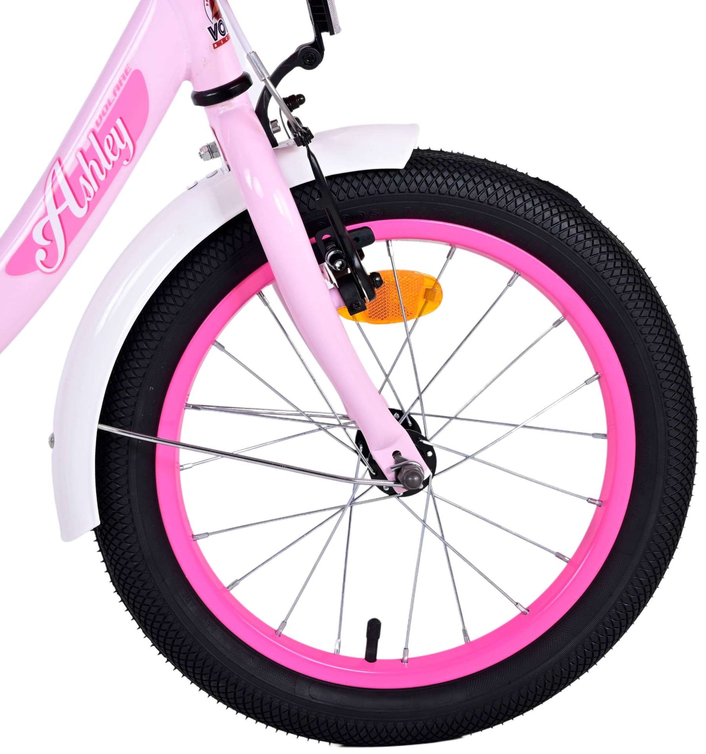 Volare Ashley Kinderfiets - Meisjes - 16 inch - Roze