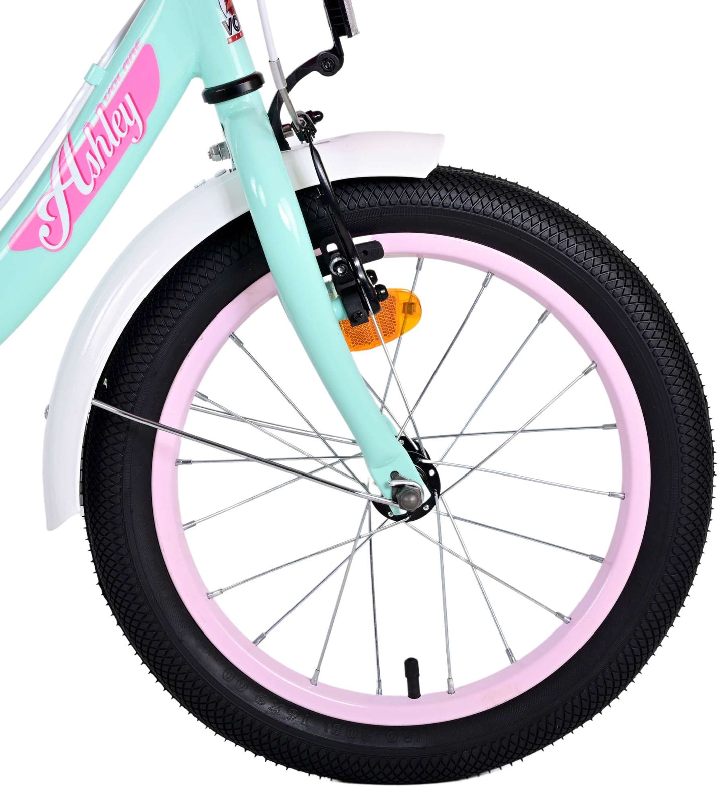 Volare Ashley Kinderfiets - Meisjes - 16 inch - Groen - Twee Handremmen