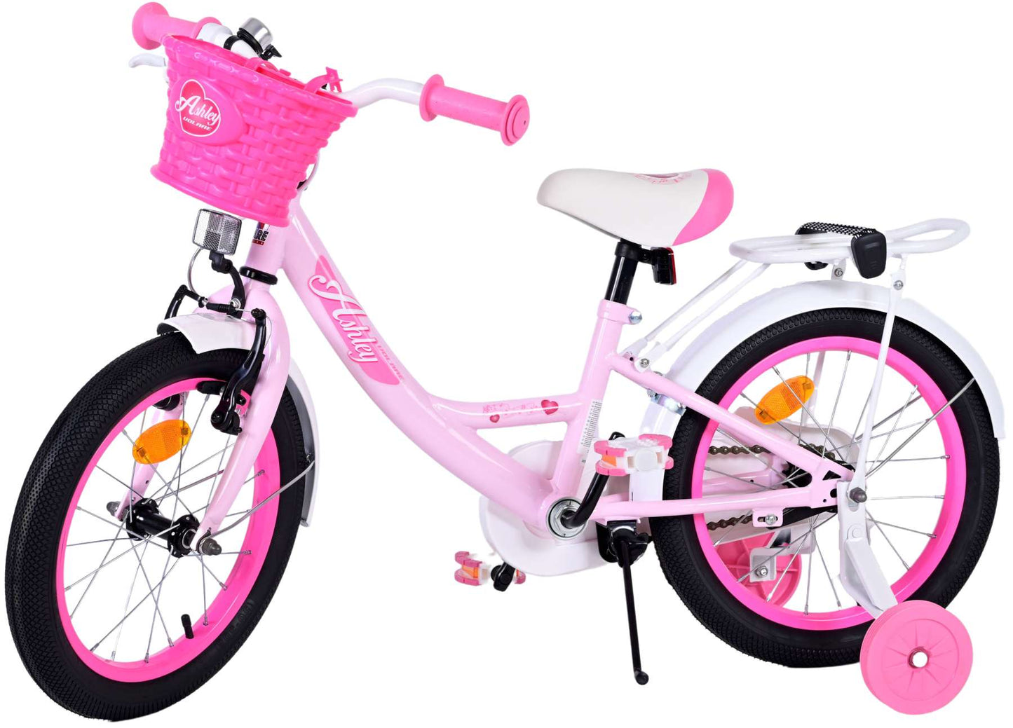 Volare Ashley Kinderfiets - Meisjes - 16 inch - Roze