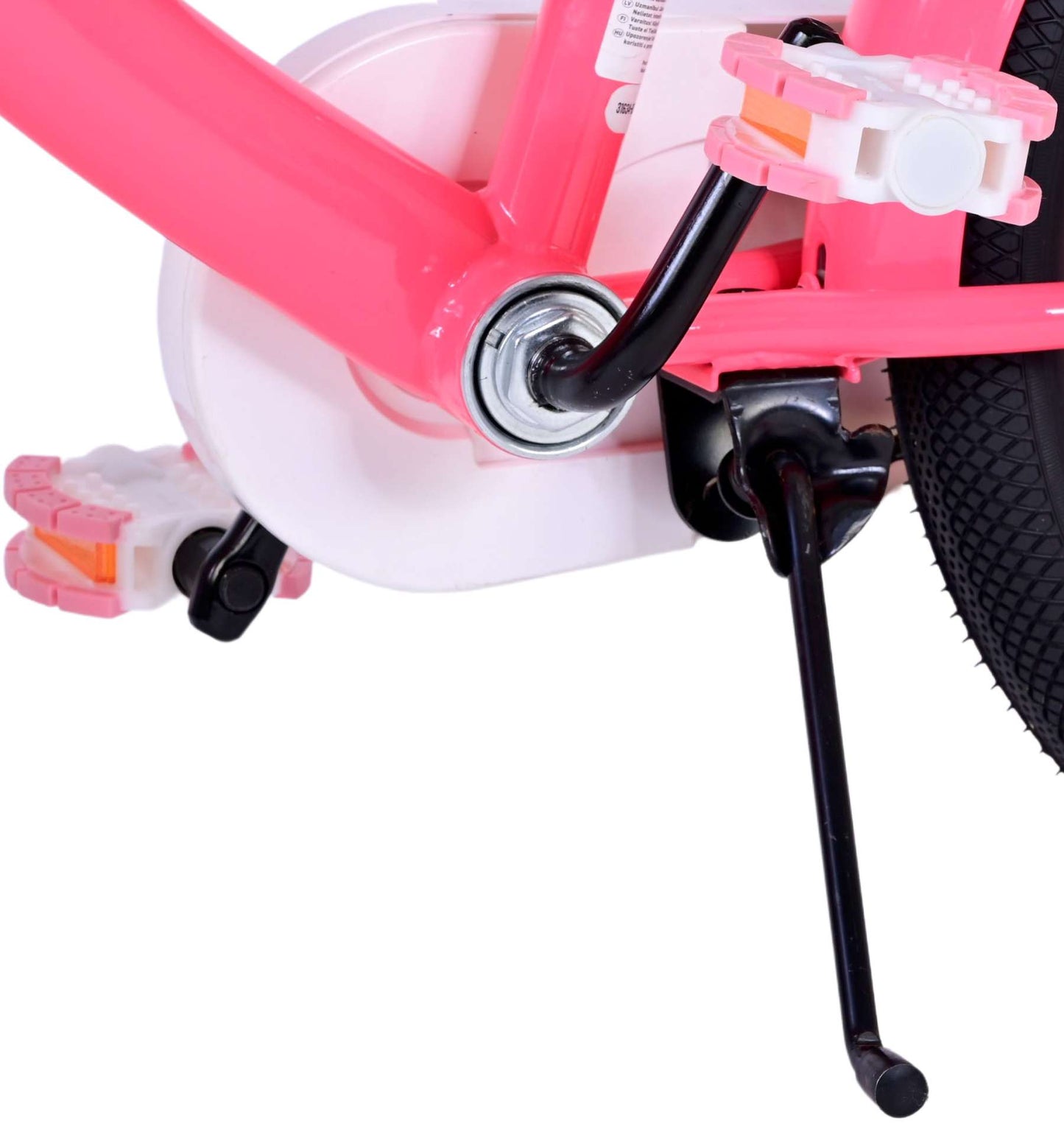 Volare Ashley Kinderfiets - Meisjes - 16 inch - Roze/Rood