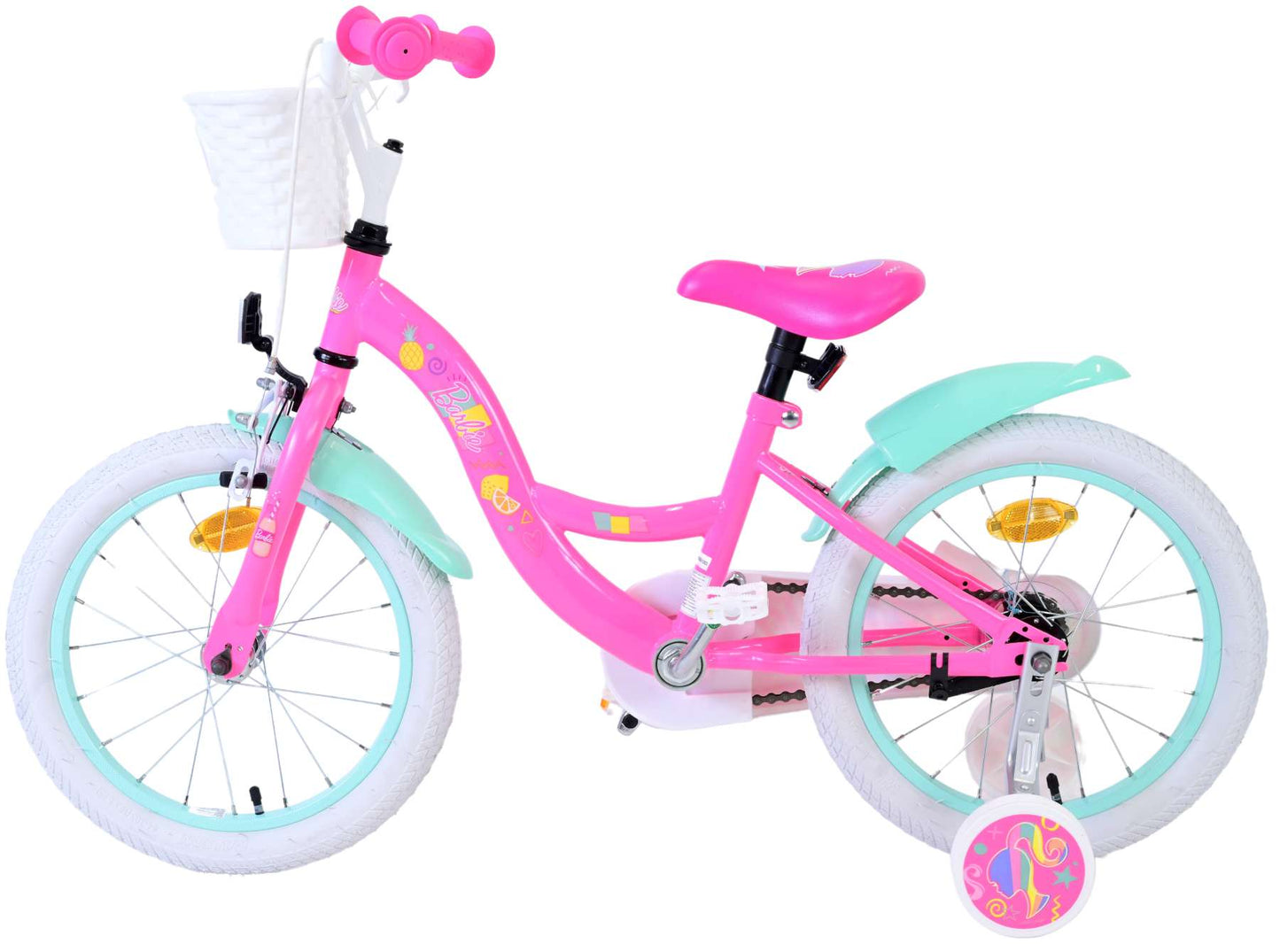 Barbie Kinderfiets - Meisjes - 16 inch - Roze