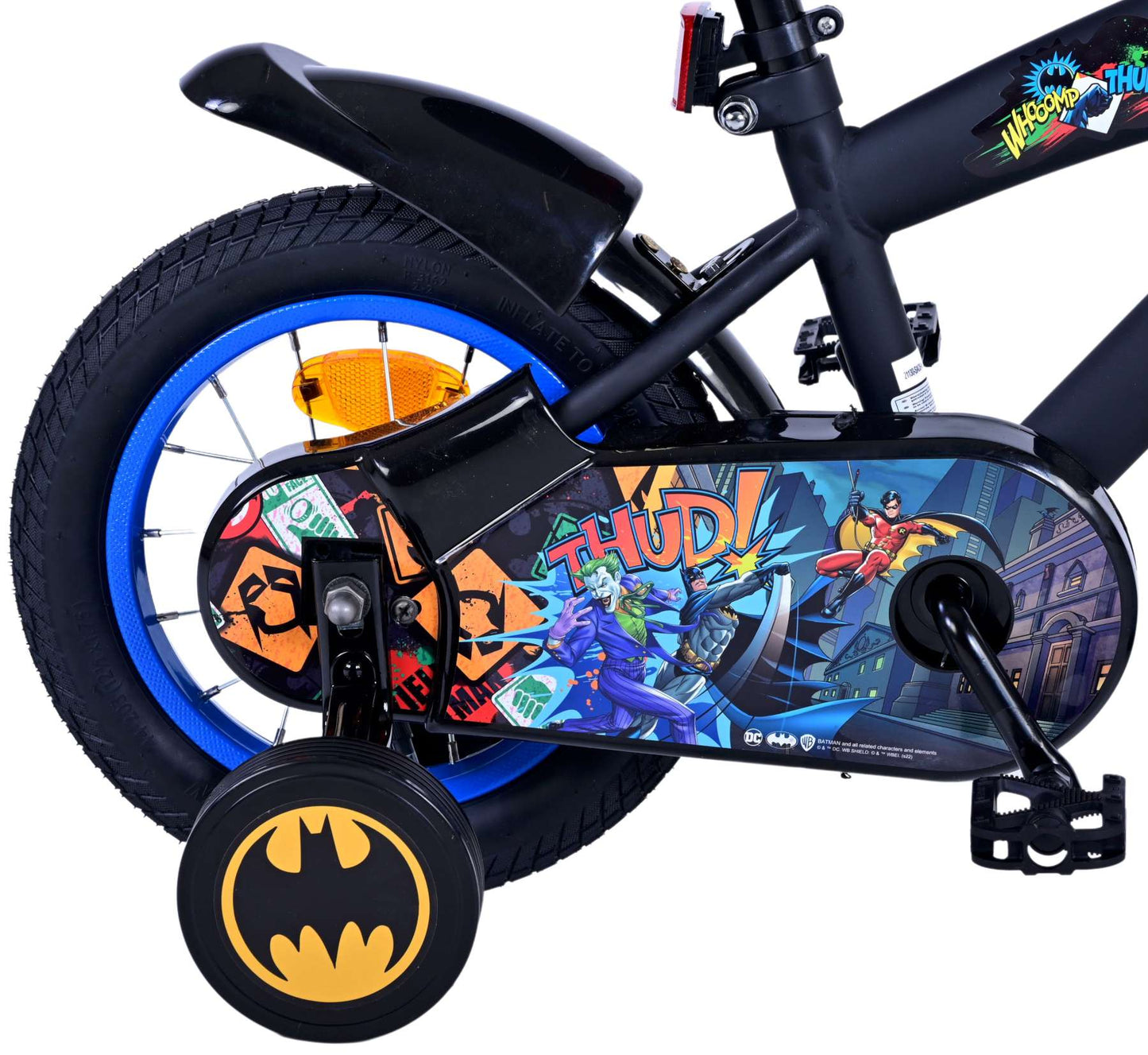 Batman Kinderfiets - Jongens - 12 inch - Zwart