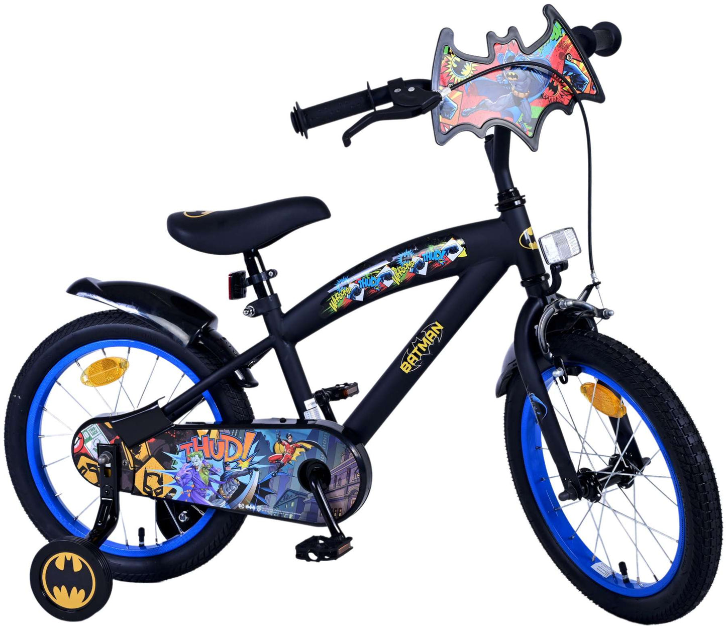 Batman Kinderfiets - Jongens - 16 inch - Zwart