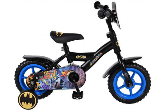 Batman Kinderfiets - Jongens - 10 inch - Zwart - Doortrapper