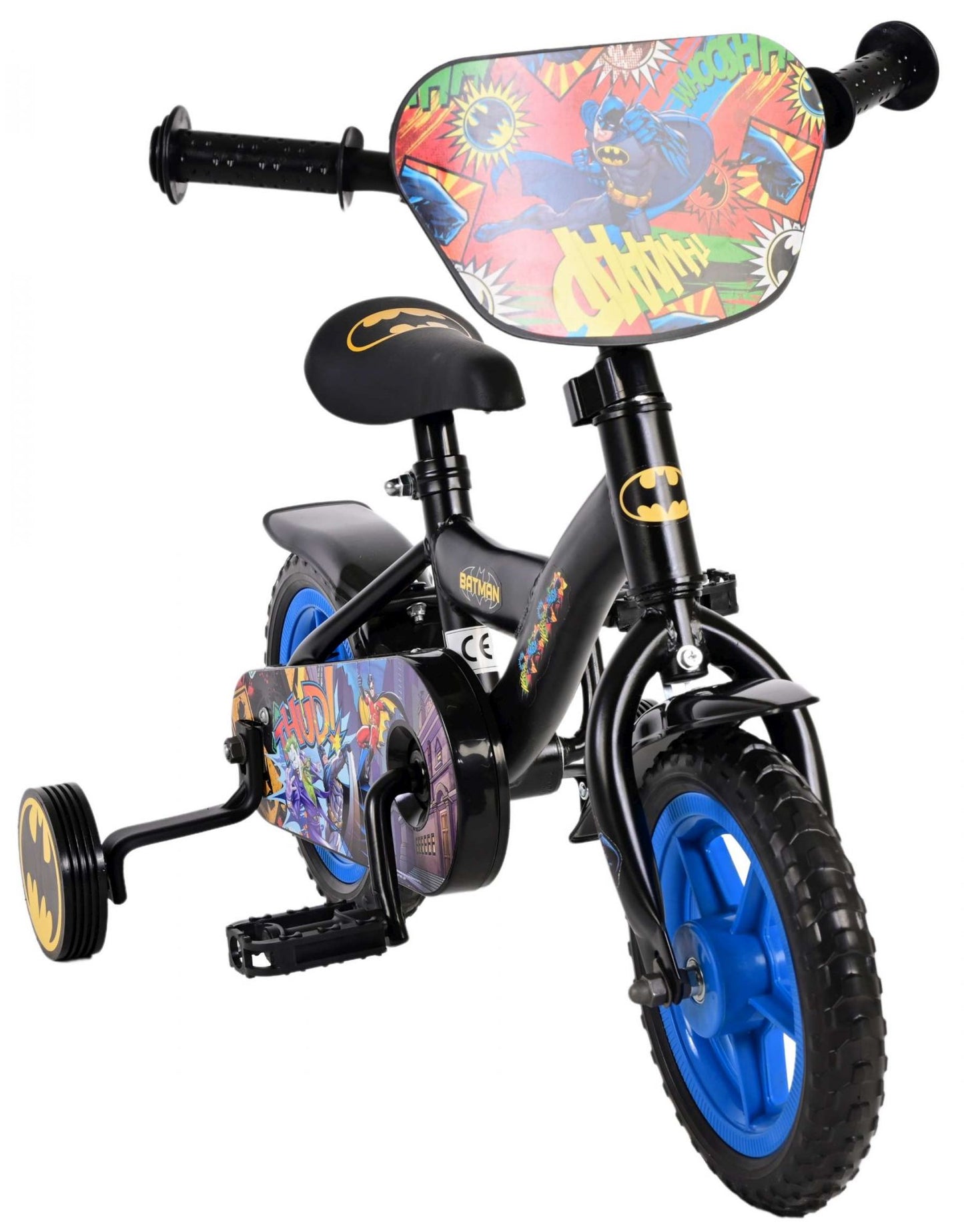 Batman Kinderfiets - Jongens - 10 inch - Zwart - Doortrapper