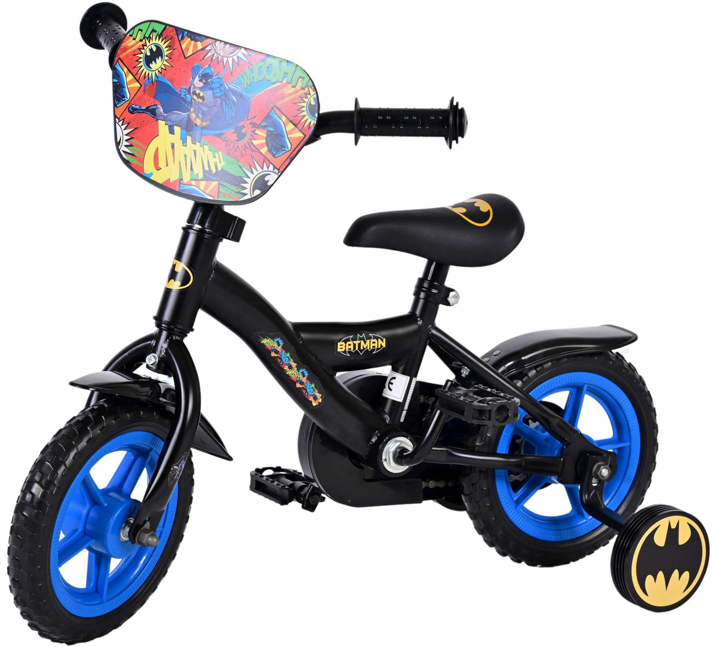 Batman Kinderfiets - Jongens - 10 inch - Zwart - Doortrapper