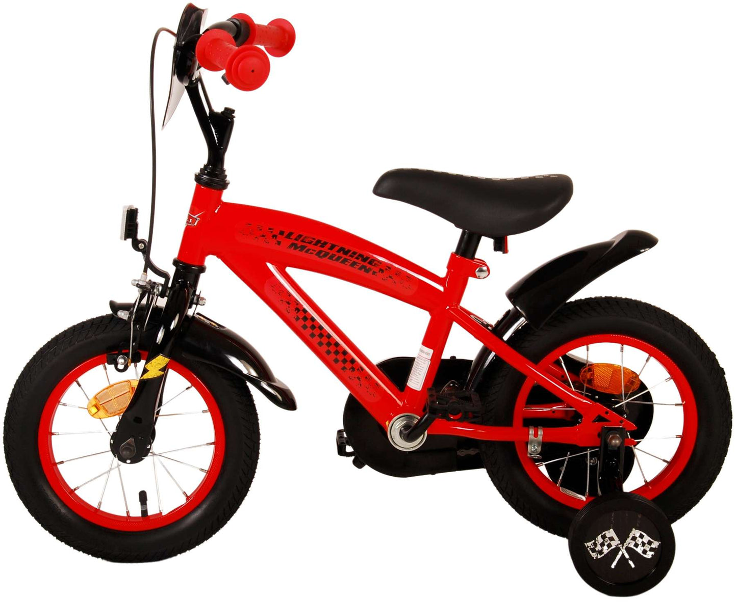 Disney Cars Kinderfiets - Jongens - 12 inch - Rood