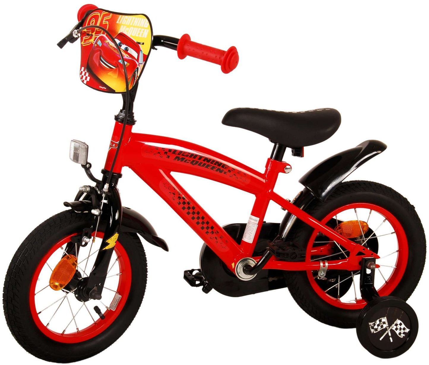 Disney Cars Kinderfiets - Jongens - 12 inch - Rood