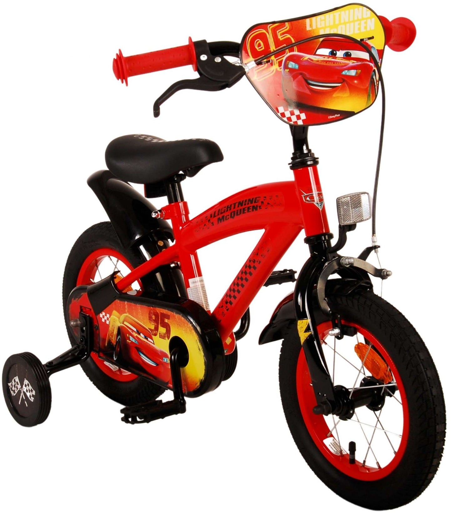 Disney Cars Kinderfiets - Jongens - 12 inch - Rood