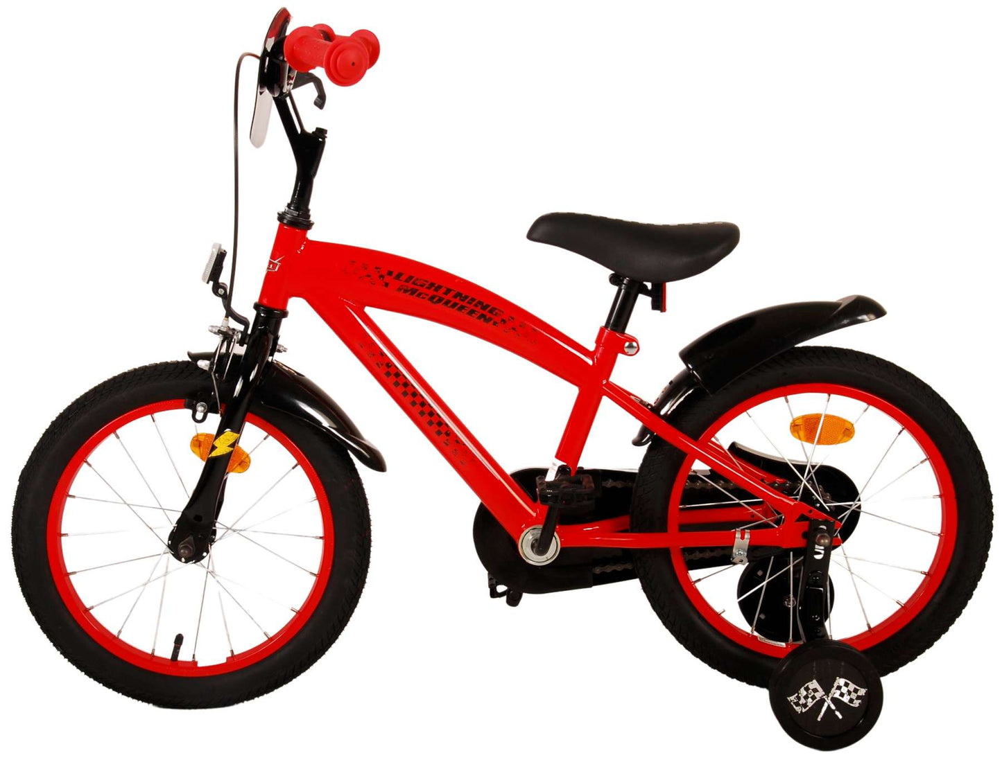 Disney Cars Kinderfiets - Jongens - 16 inch - Rood