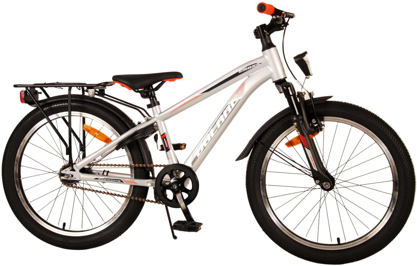 Volare Cross Kinderfiets - Jongens - 20 inch - Zilver