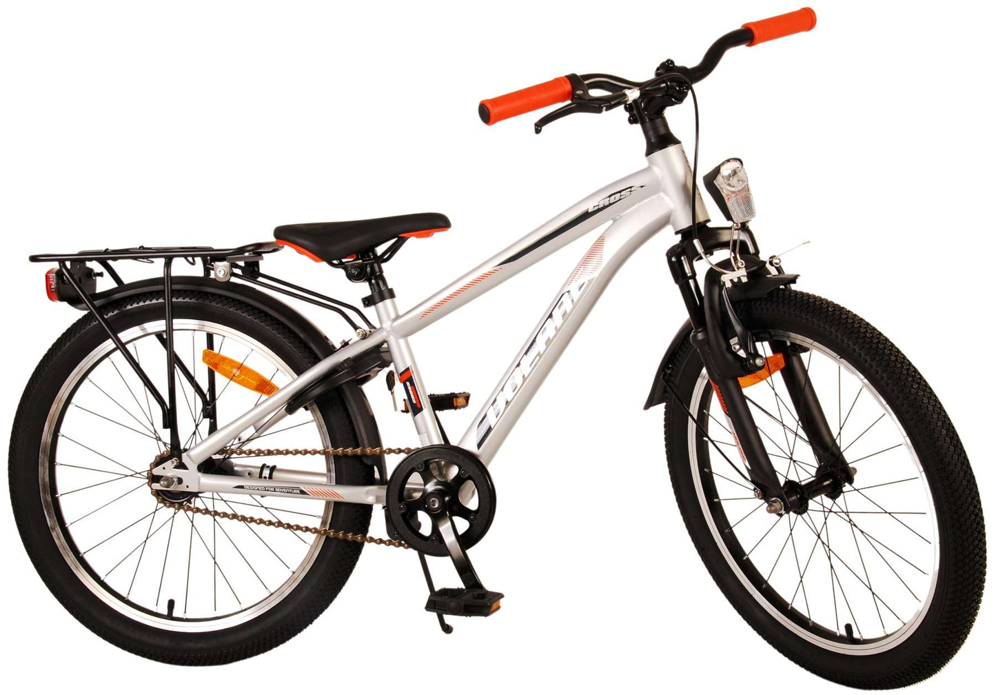 Volare Cross Kinderfiets - Jongens - 20 inch - Zilver