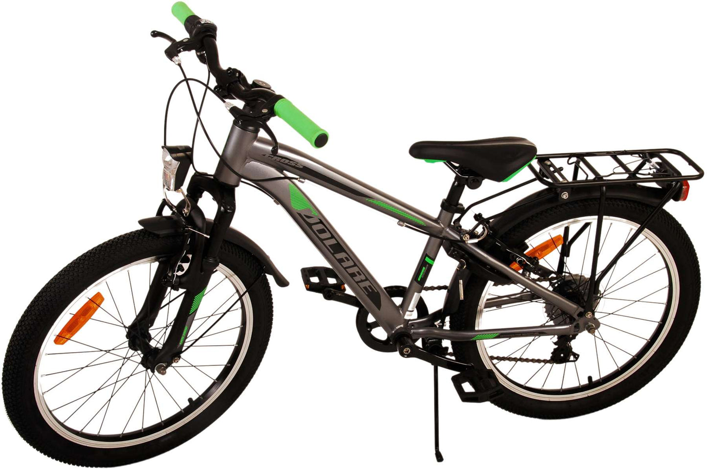 Volare Cross Kinderfiets - Jongens - 20 inch - Grijs - 6 versnellingen