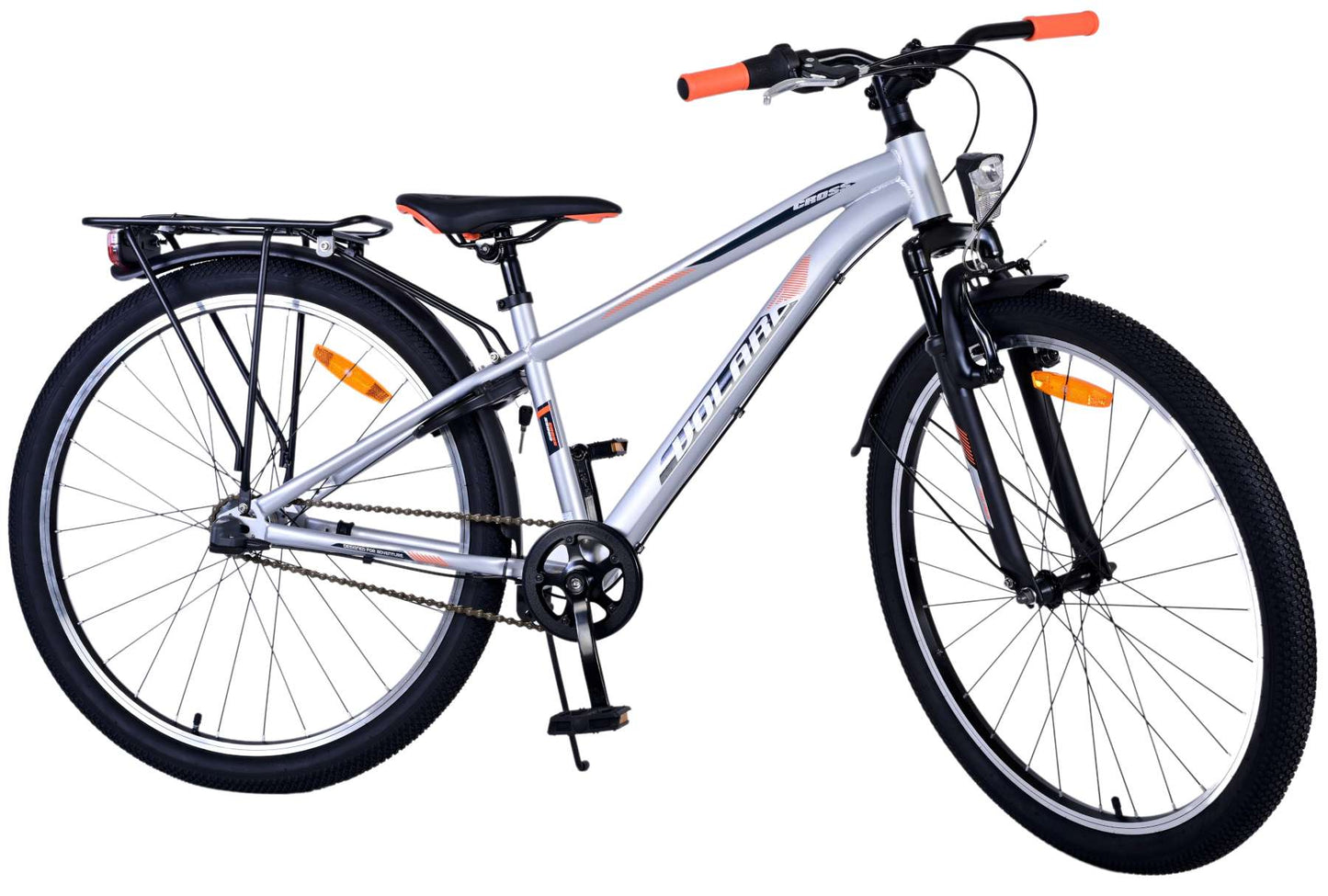 Volare Cross kinderfiets - jongens - 26 inch - Zilver - 3 versnellingen