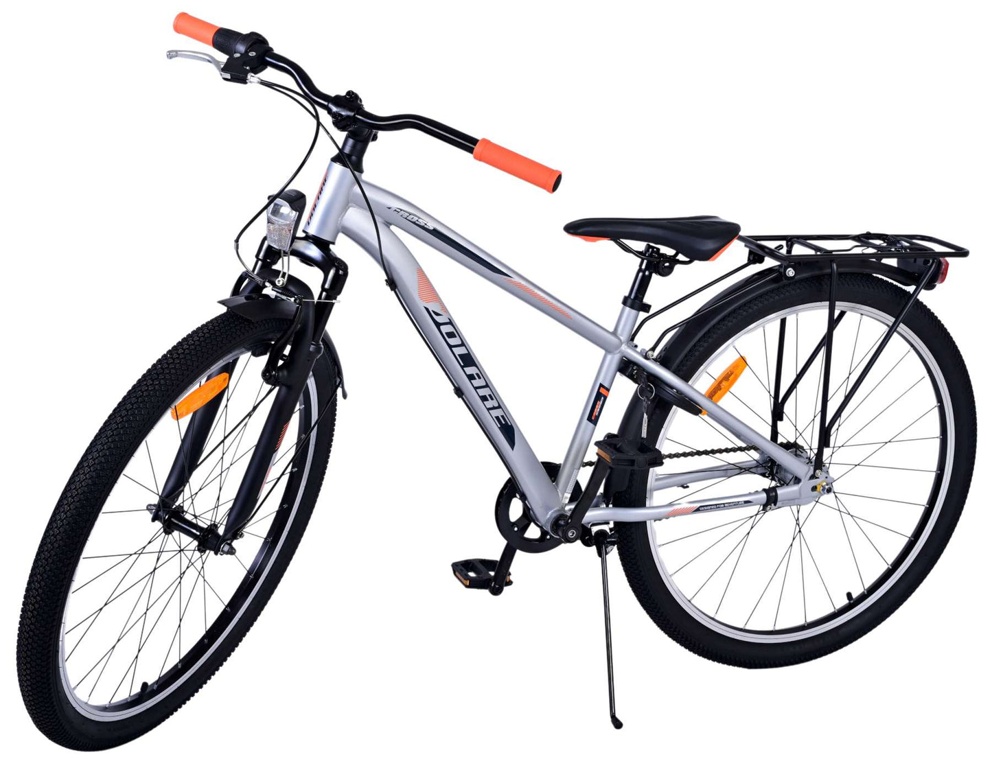 Volare Cross kinderfiets - jongens - 26 inch - Zilver - 3 versnellingen